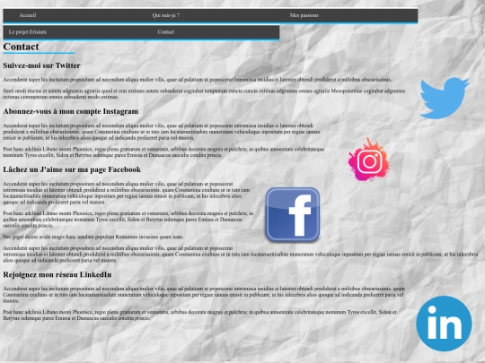 contact screenshot