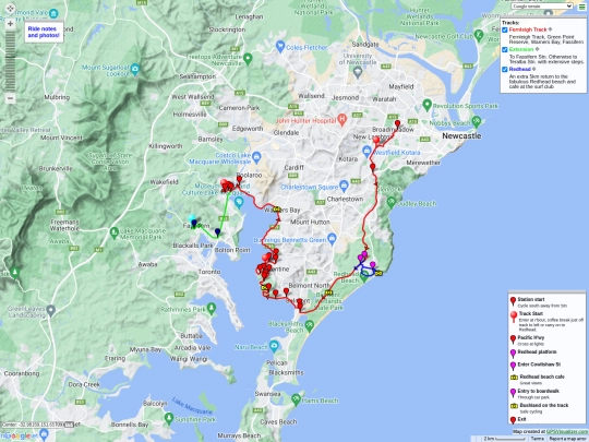 ridemaps/Fernleigh_Track screenshot