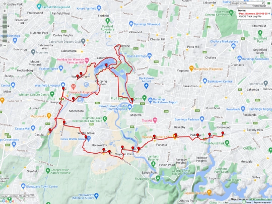 ridemaps/Pauls-western-sydney-map screenshot