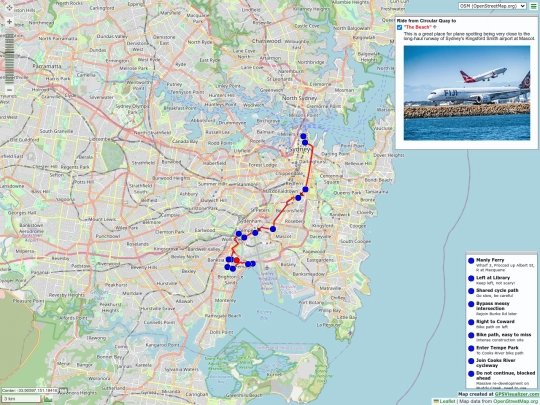 ridemaps/The Beach screenshot