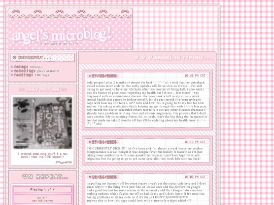 personal/microblog screenshot