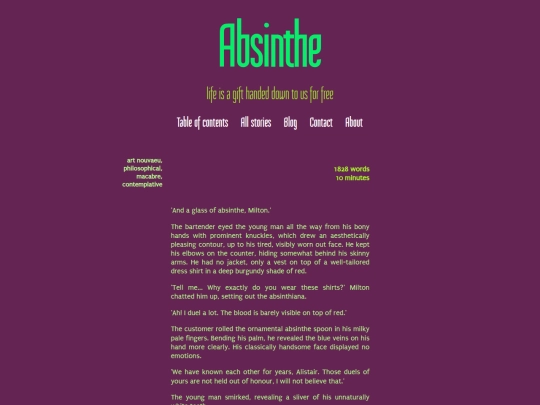 all-stories/absinthe screenshot