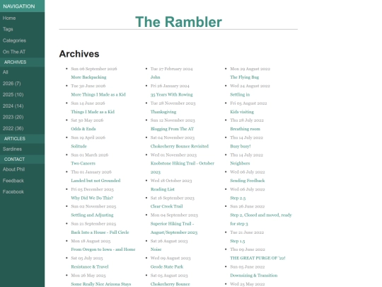 archives screenshot