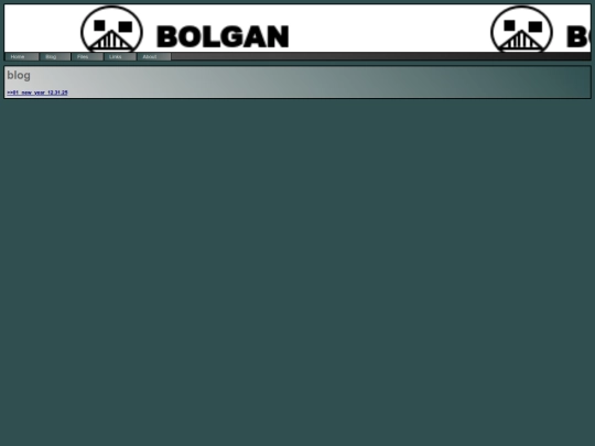 blog screenshot