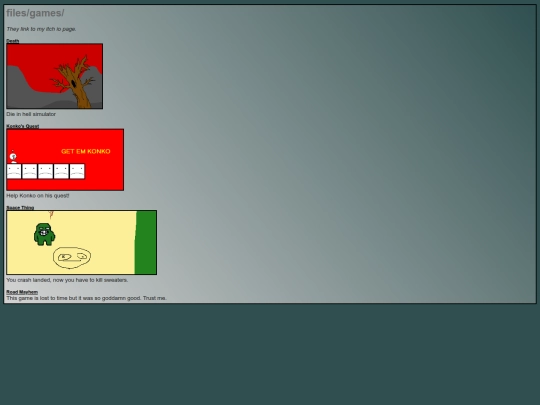 files/games screenshot