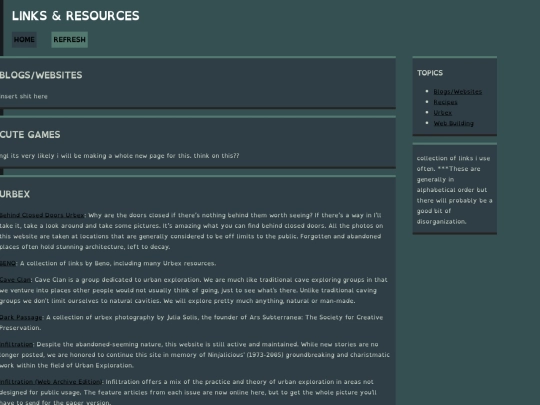 directory/directoryoflinks screenshot