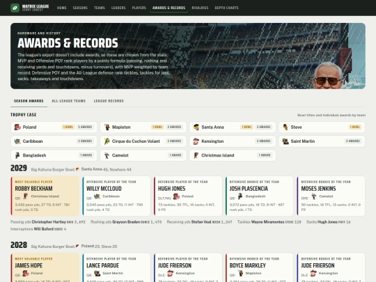 awards screenshot