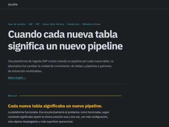 es/proyectos/cuando-cada-nueva-tabla-significa-un-nuevo-pipeline screenshot