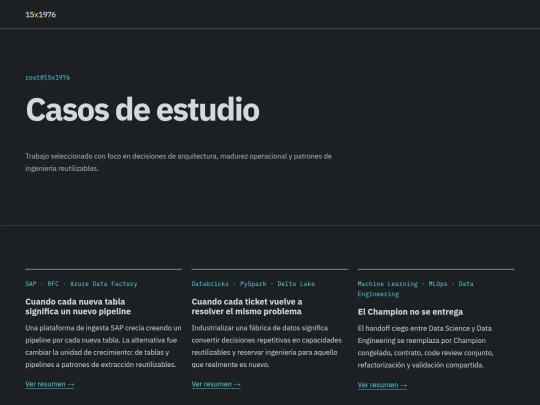 es/proyectos screenshot