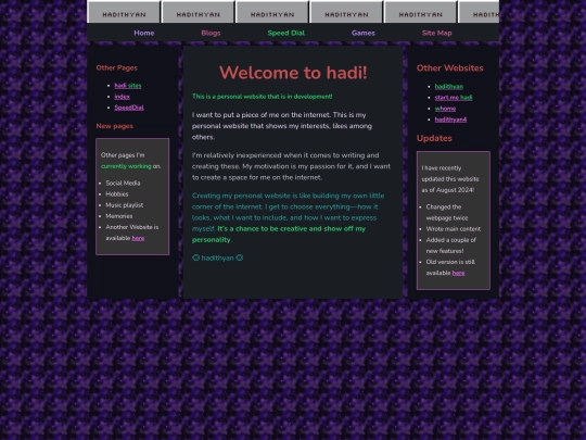 home screenshot
