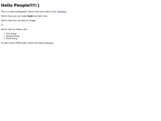 index screenshot