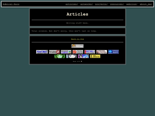 articles screenshot