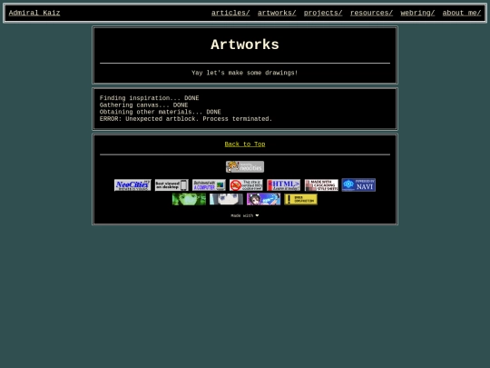 artworks screenshot