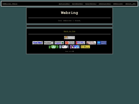 webring screenshot