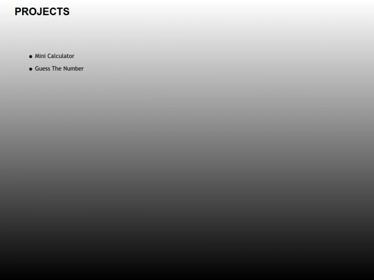 portfolio/viewmyproject screenshot