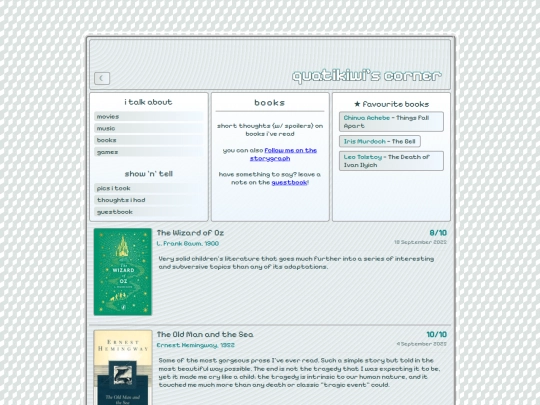books screenshot