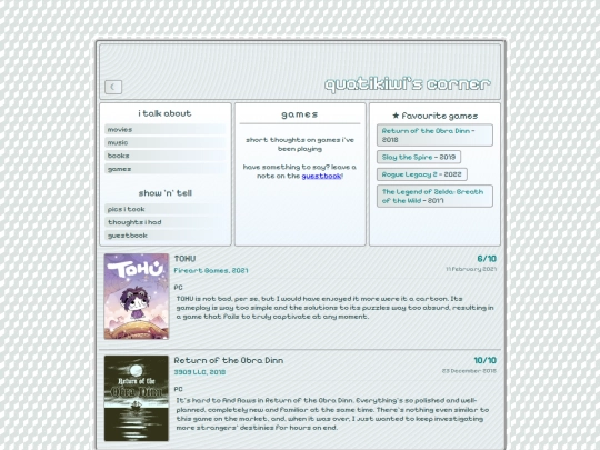 games screenshot