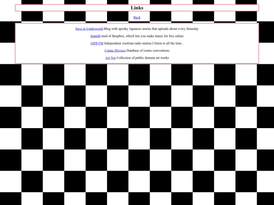 pages/links screenshot