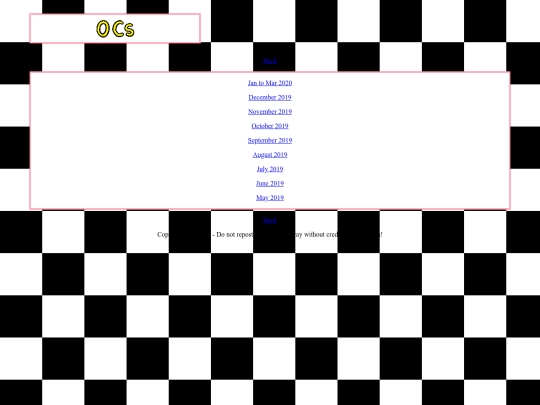 pages/ocs screenshot