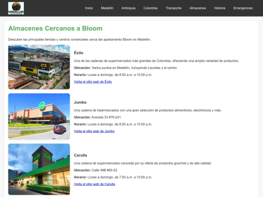 almacenes screenshot
