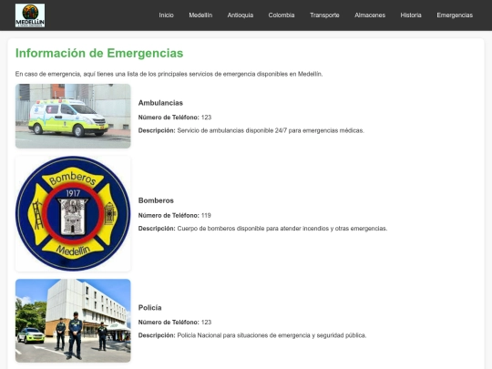 emergencias screenshot