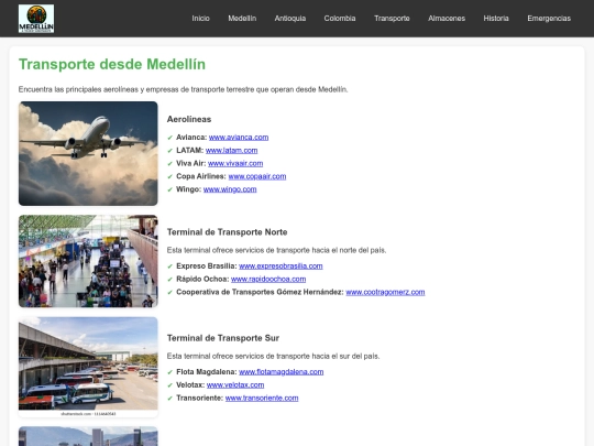 transporte screenshot