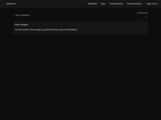 project screenshot