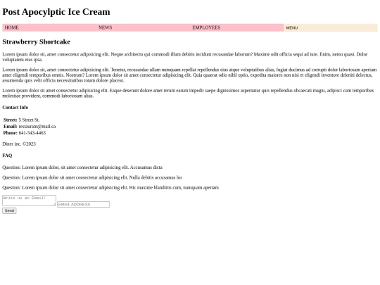 food/menu2 screenshot