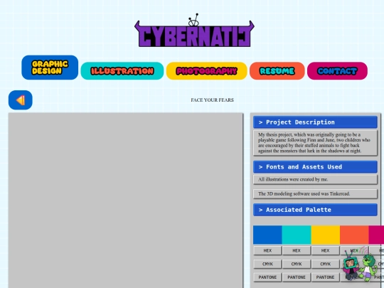 Subpages/faceyourfears screenshot