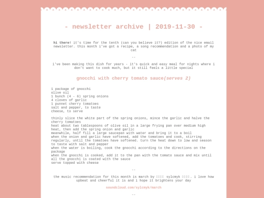 newsletter/10 screenshot