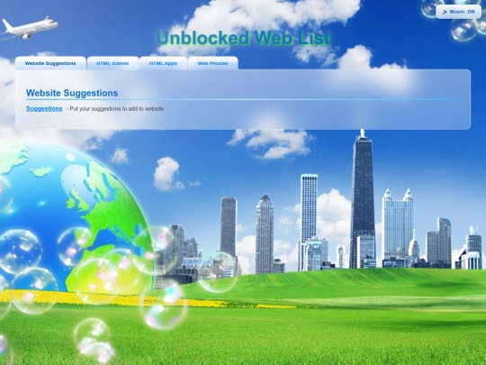 hiddenunblockedweblist/FrutigerAero screenshot