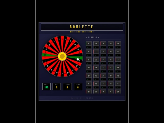 hiddenunblockedweblist/HTML/Casino/Roulette screenshot