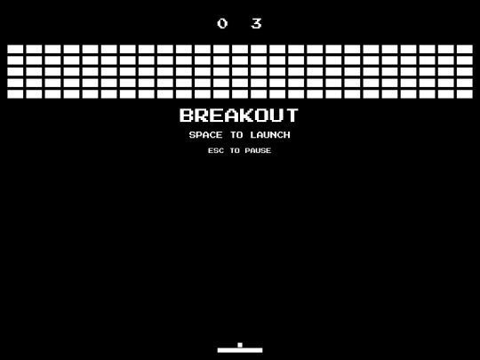hiddenunblockedweblist/HTML/Pong/Breakout screenshot