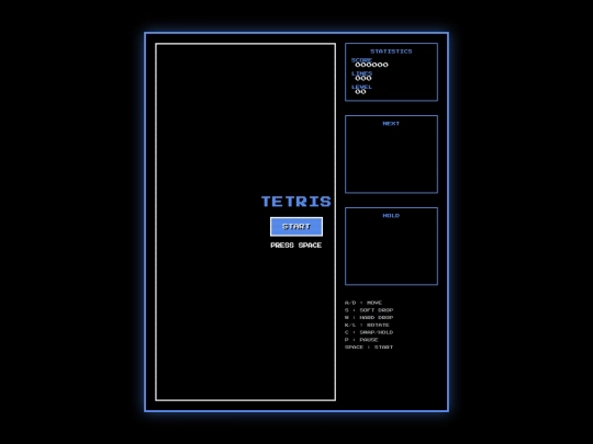 hiddenunblockedweblist/HTML/Tetris screenshot