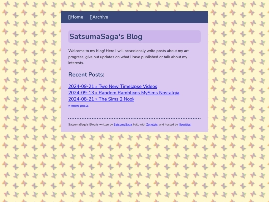 blog screenshot