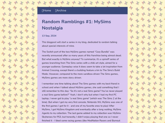 blog/posts/2024-09-13-Random-Ramblings-MySims-Nostalgia screenshot