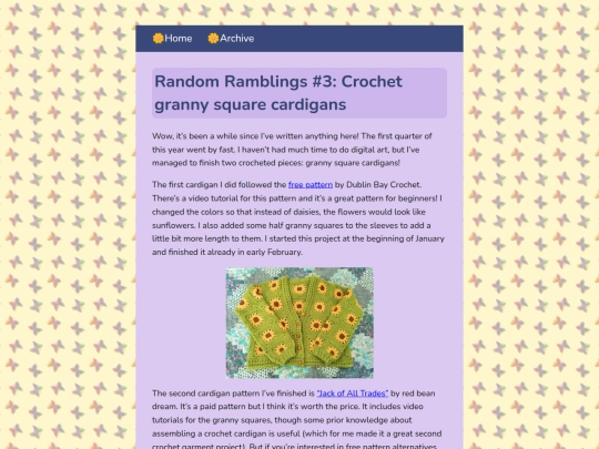 blog/posts/2025-05-17-Random-Ramblings-Crochet-cardigans screenshot