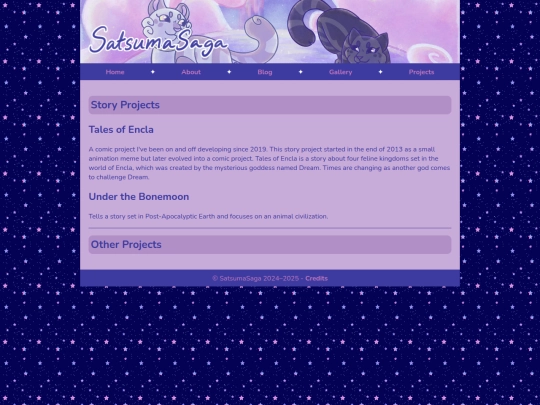 projects screenshot