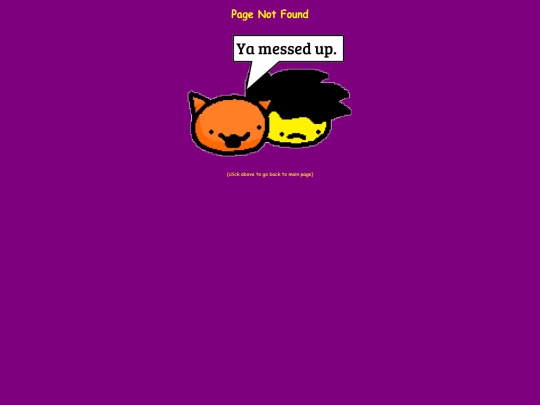 not_found screenshot