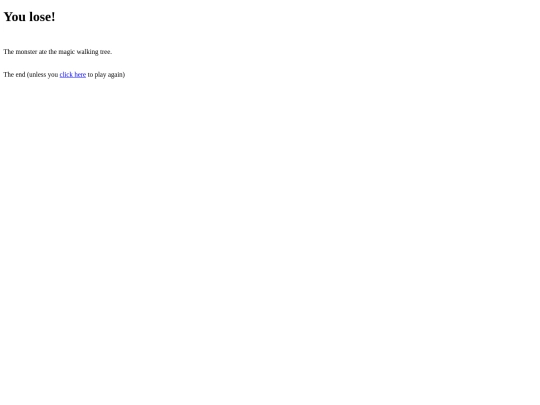 maze2/youlose screenshot
