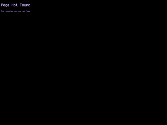 not_found screenshot