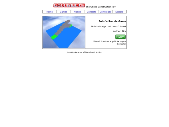 games/id3_johns_puzzle_game screenshot