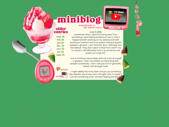 blog screenshot