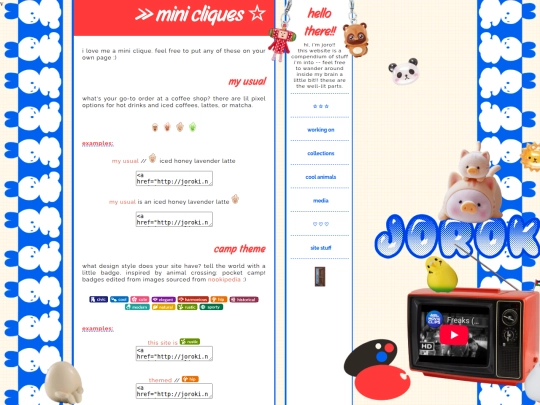 cliques screenshot