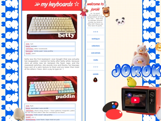 keyboards screenshot