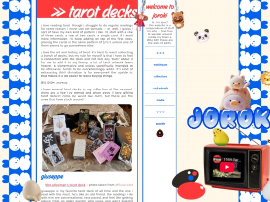 tarot screenshot