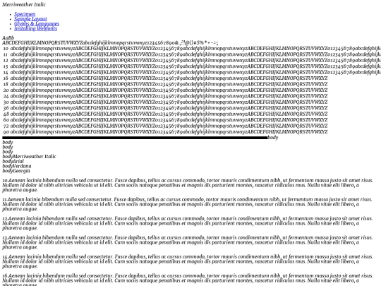 webfontkit-20220828-183003/merriweather-italic-demo screenshot