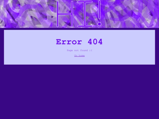 not_found screenshot
