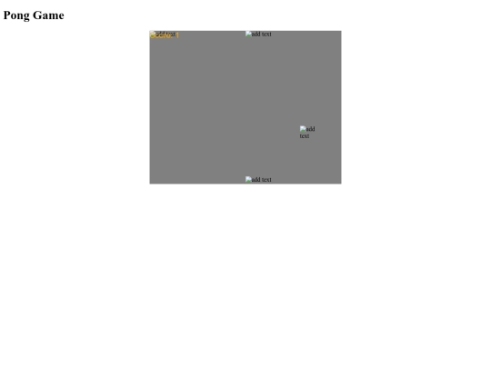 pong screenshot
