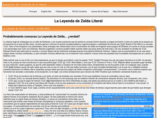 es-posts/La_Leyenda_de_Zelda_Literal screenshot